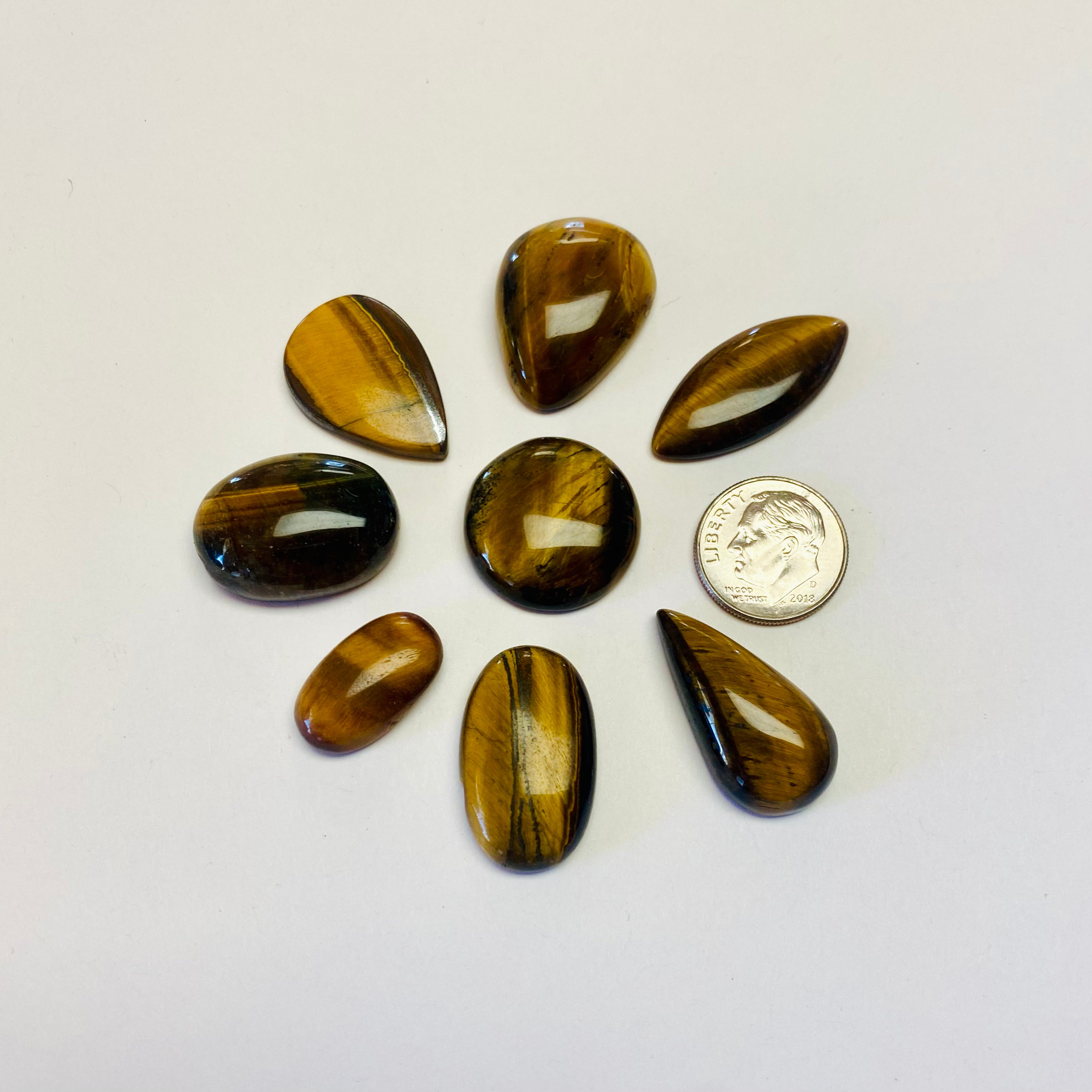 Tigers Eye Cabochons Mountain Mineral Market